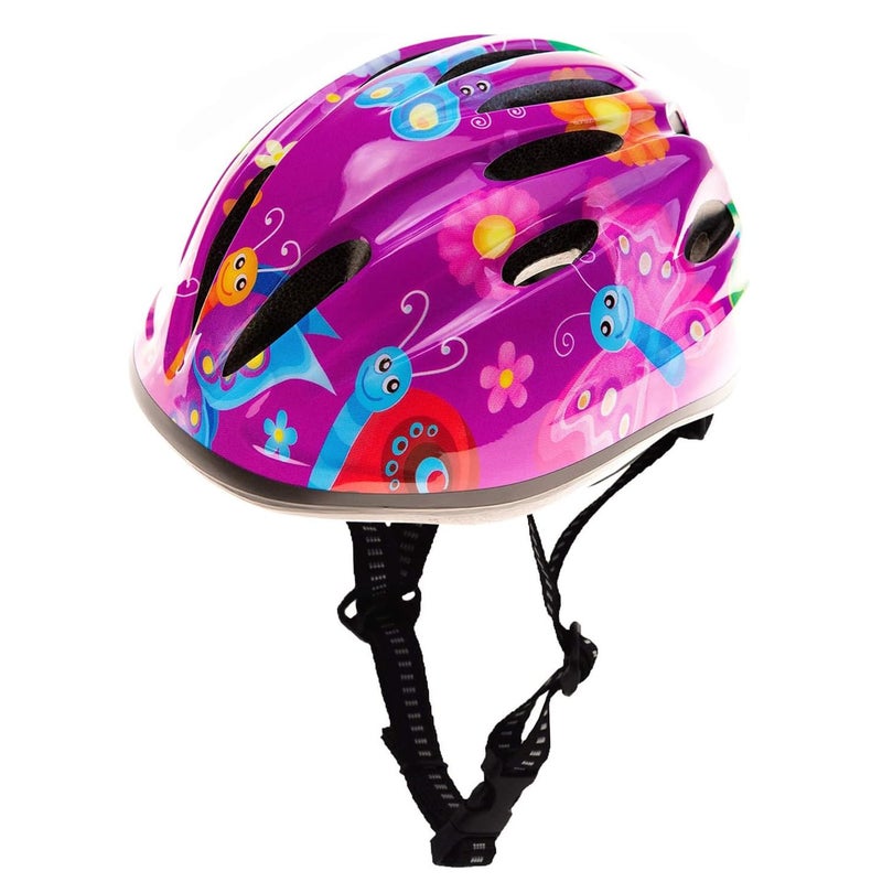BeBeFun Girl Helmet for Bike,Kids Bike Pink Helmet for Girls Approximately Ages 3-10 Years Adjuastable and Multi-Sport, from Toddler to Kids CPSC Certicated - Image 1